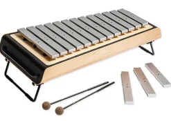 SONOR SMART Metallophon, Alt c1-a2 + fis1, b1, fis2, mit Schlägel, zum Stapeln, ASM 10 DE