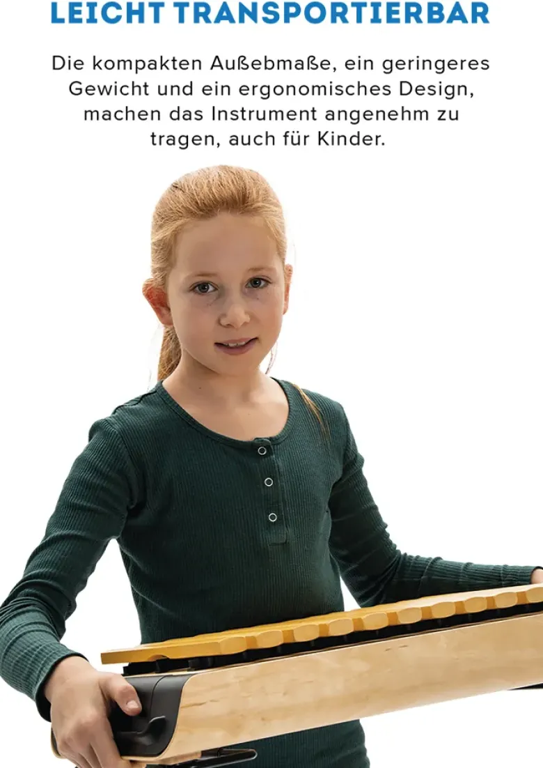 SONOR SMART Metallophon, Alt c1-a2 + fis1, b1, fis2, mit Schlägel, zum Stapeln, ASM 10 DE