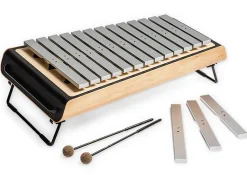 SONOR SMART Metallophon, Sopran c2-a3 + fis2, b2, fis3, mit Schlägel, zum Stapeln, SSM 10 DE