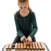 SONOR SMART Xylophon, Sopran c2-a3 + fis2, b2, fis3, mit Schlägel, zum Stapeln, SSX 100 DE