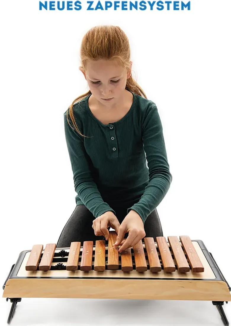 SONOR SMART Xylophon, Sopran c2-a3 + fis2, b2, fis3, mit Schlägel, zum Stapeln, SSX 100 DE