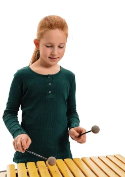 SONOR SMART Xylophon, Sopran c2-a3 + fis2, b2, fis3, mit Schlägel, zum Stapeln, SSX 100 DE