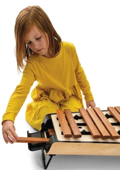 SONOR SMART Xylophon, Sopran c2-a3 + fis2, b2, fis3, mit Schlägel, zum Stapeln, SSX 100 DE