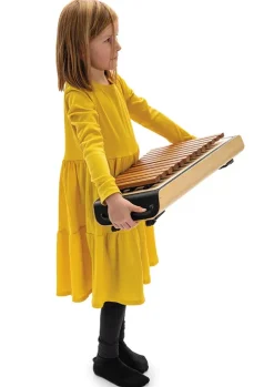 SONOR SMART Xylophon, Sopran c2-a3 + fis2, b2, fis3, mit Schlägel, zum Stapeln, SSX 100 DE