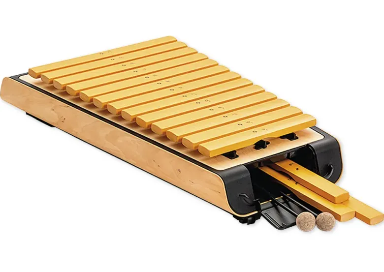 SONOR SMART Xylophon, Sopran c2-a3 + fis2, b2, fis3, mit Schlägel, zum Stapeln, SSX 100 DE