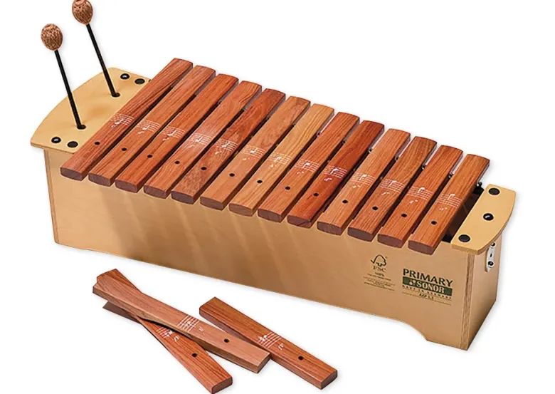 SONOR Xylophon, Alt c1-a1 + fis1, b1, fis2, mit Notenaufdruck, AXP 1.1 DE aus Smart Serie