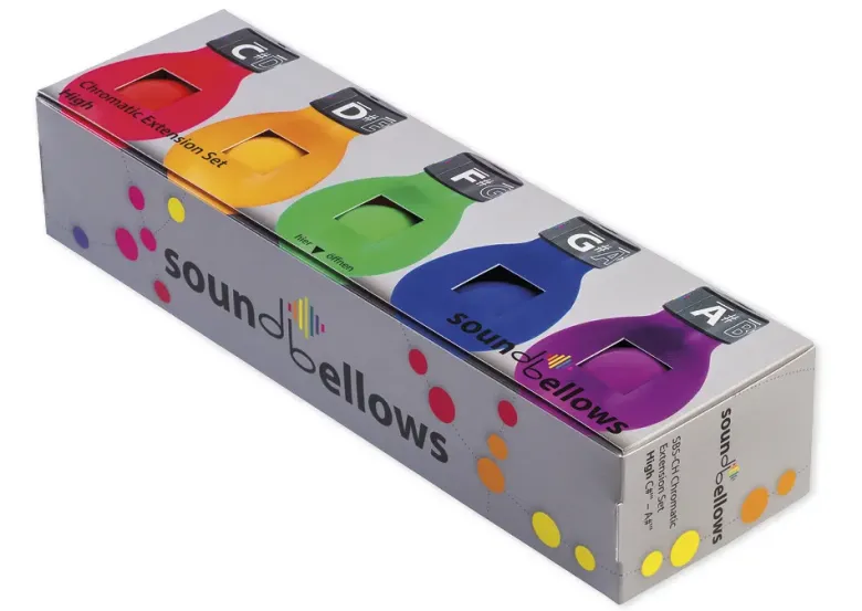 Soundbellows High - Chromatisches Ergänzungsset, 5-tlg.