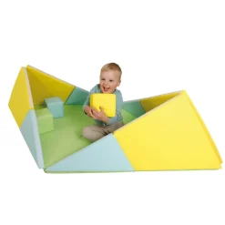 Spielmatte 3in1, faltbar zu Spielzelt und Boot