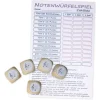 Spiel Notenwürfel c'-h', 9-tlg.
