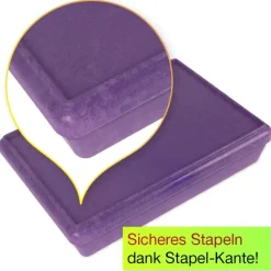 Stapel-Box mit Deckel, aus RE-Wood