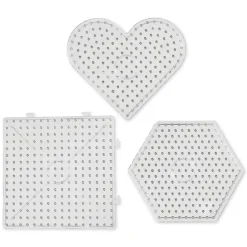 Steckplatten für Jumbo-Bügelperlen, 6 Stück