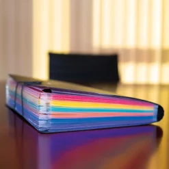 Steh-Fächermappe A4-Plus XXL mit Verschluss-Gummi, 25 Fächer