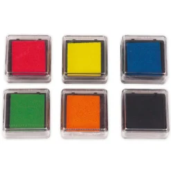 Stempelkissen-Set "Neon", 6 Farben