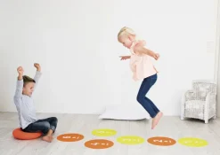 Stepping Stones mit Zahlen 1 bis 6, 12-tlg.