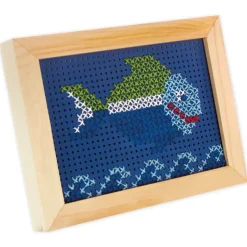 Stickkarton farbig, 17,5x24,5 cm, 40 Blatt
