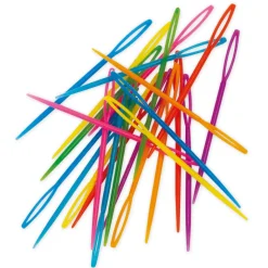 Sticknadeln aus Kunststoff, farbig, 32 Stück