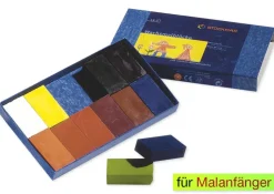 Stockmar Wachsmalblöcke, 12 Farben im Kartonnetui