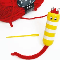Strickliesel "Biene", 3 cm ø