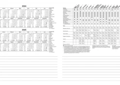 s+w Gäste-Tages-Planer 2027, Typ2, 36 Zimmer