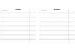 s+w Gäste-Tages-Planer 2027, Typ1, 24 Zimmer