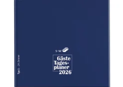 s+w Gäste-Tages-Planer 2026, Typ1, 24 Zimmer