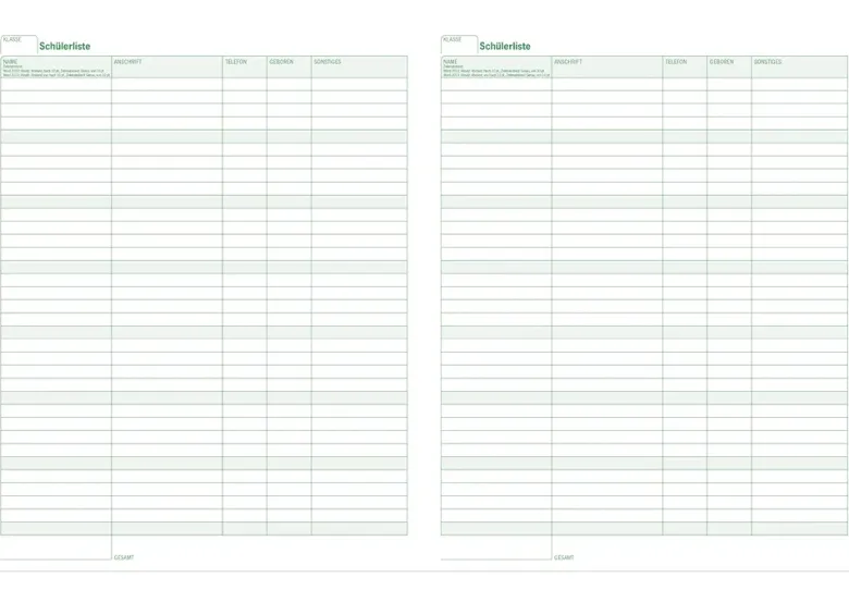 s+w Unterrichts-Planer A4++ 26/27 - 10 Stunden