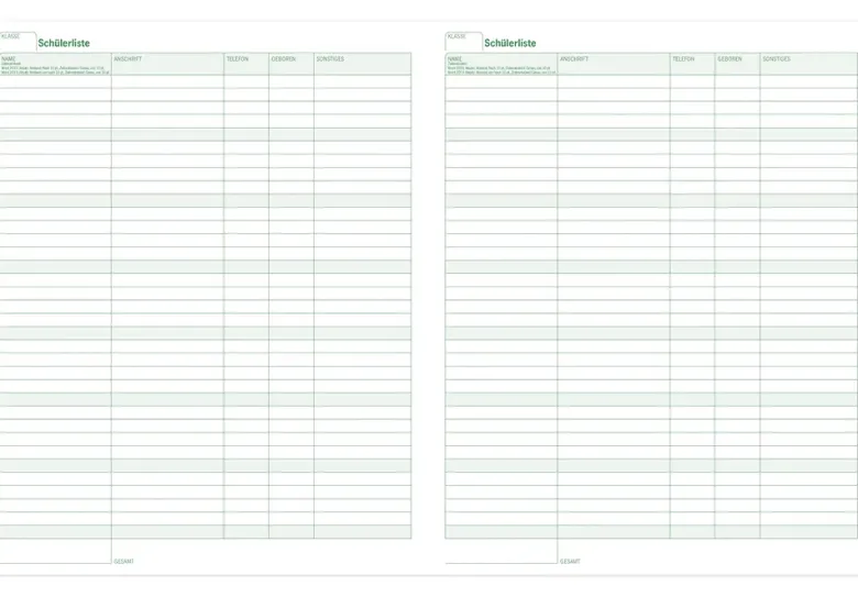 s+w Unterrichts-Planer A4++ 26/27 - 6 Stunden