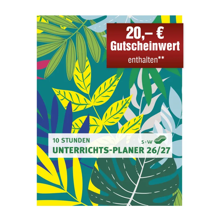 s+w Unterrichts-Planer Edition BLÄTTER A4++ 26/27
