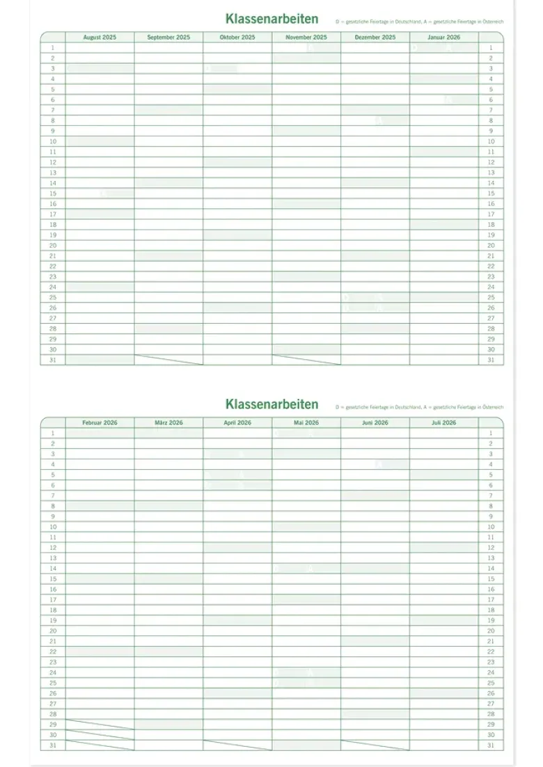 s+w Unterrichts-Planer Edition BLÄTTER A4++ 26/27