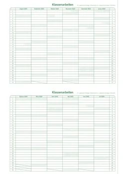 s+w Unterrichts-Planer Edition PFAU A4++ 26/27