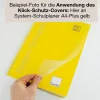 System-Schulplaner-Set 2026/2027 A4, grün, mit Klick-Schutz-Cover