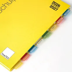 System-Schulplaner-Set 2026/2027 A5-Plus, gelb