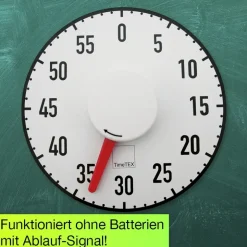 Tafel-Zeitdauer-Uhr "Automatik" magnetisch, 190 mm ø