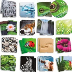 Taktiles Natur-Memospiel, 34-tlg.