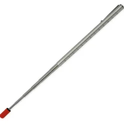 Teleskop-Korrigier-Stift rot mit Clip + 2 Ersatz-Minen