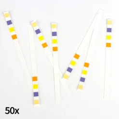 Teststreifen für Glucose, Eiweiß und Vitamin C, 50 Stück