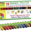 Textil-Wachsmaler nawaro, 15-tlg.