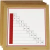 TimeTEX Additionstabellen im Holzrahmen "Montessori Premium"