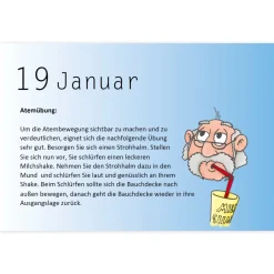TimeTEX Aufstell-Kalender für die Stimme, A6
