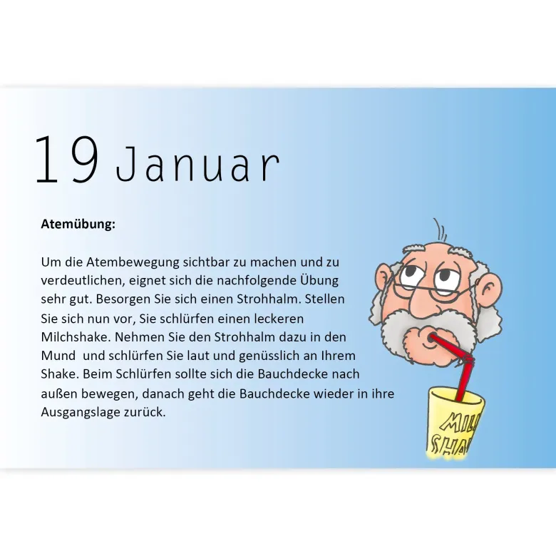 TimeTEX Aufstell-Kalender für die Stimme, A6