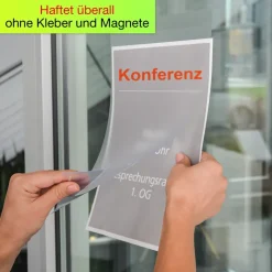 TimeTEX Aushang-Einstecktasche A3, selbsthaftend