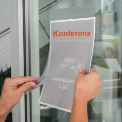TimeTEX Aushang-Einstecktasche A3, selbsthaftend
