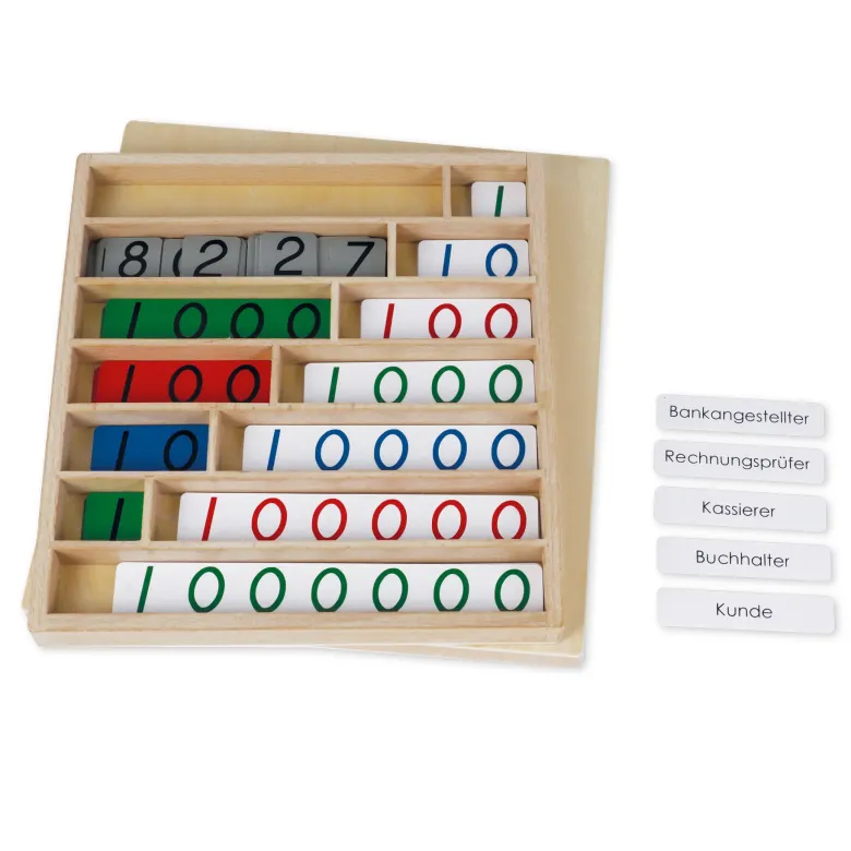 TimeTEX Bankspiel "Montessori Premium"