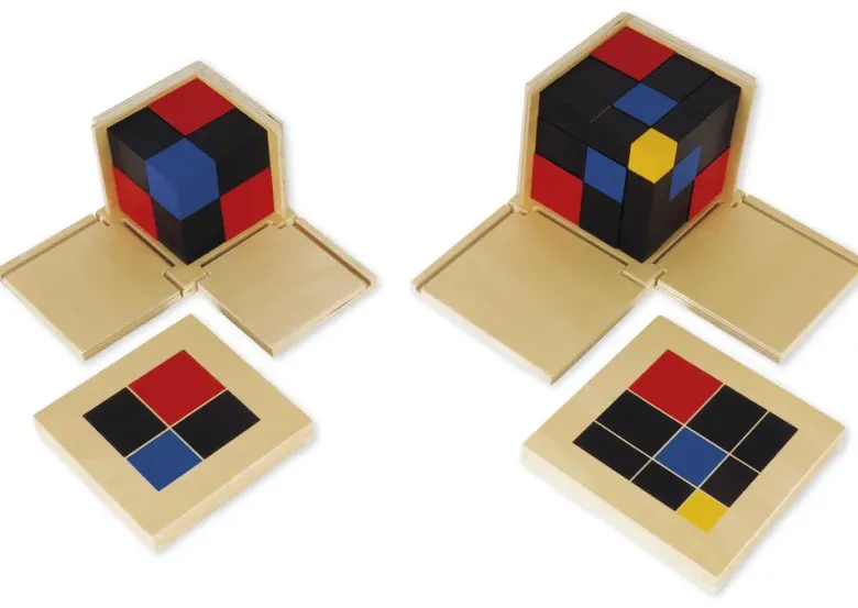 TimeTEX Binomischer Würfel "Montessori Premium"