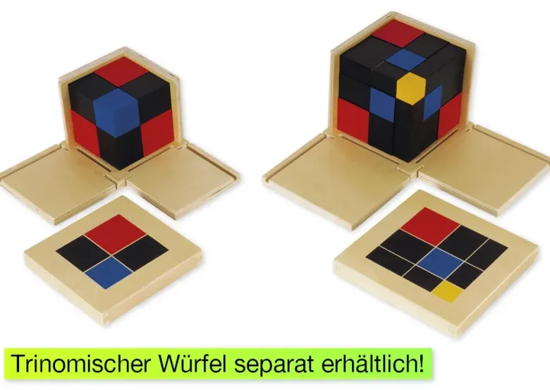 TimeTEX Binomischer Würfel "Montessori Premium"