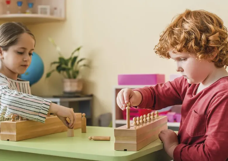 TimeTEX Block mit Zylindern 4 "Montessori Premium"
