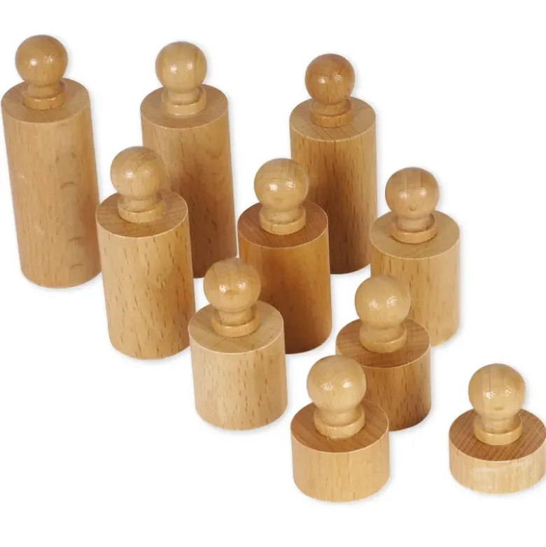 TimeTEX Block mit Zylindern 4 "Montessori Premium"