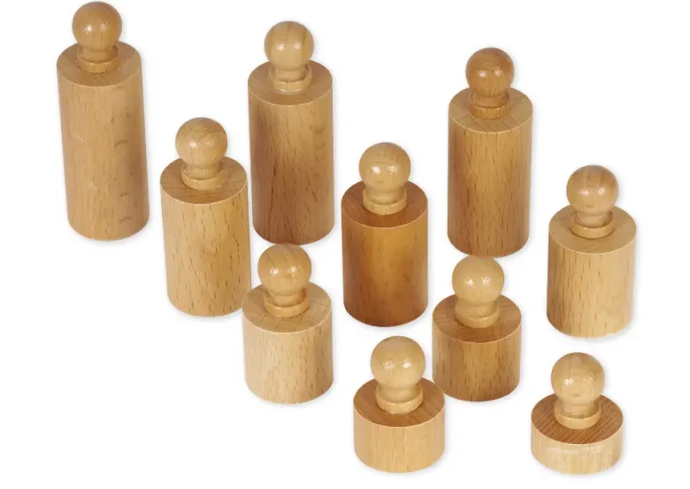TimeTEX Block mit Zylindern 4 "Montessori Premium"