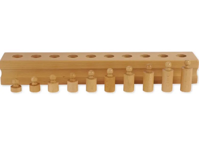 TimeTEX Block mit Zylindern 4 "Montessori Premium"