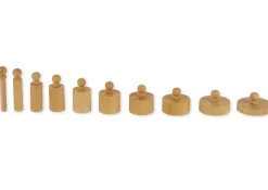 TimeTEX Block mit Zylindern 3 "Montessori Premium"